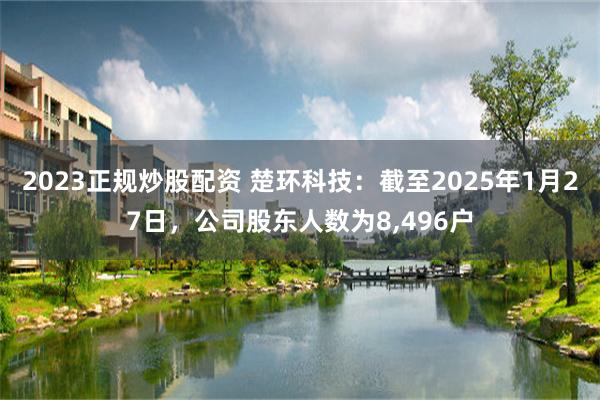 2023正规炒股配资 楚环科技：截至2025年1月27日，公司股东人数为8,496户